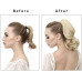 Cozi de Volum Ondulate Blond Deschis